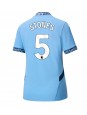 Manchester City John Stones #5 Heimtrikot für Frauen 2024-25 Kurzarm